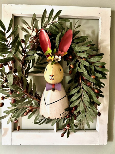 PENNY RABBIT WALL HANGER *NEW* AVAIL JAN 2025